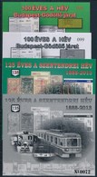 ** 2011 100 éves A HÉV Budapest-Gödöll? Járat Emlékív + Feketenyomat, 2013 125 éves A Szentendrei HÉV Emlékívpár Azonos  - Sonstige & Ohne Zuordnung