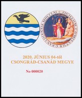 ** 2017 Új Megyenév Magyarországon Csongrád-Csanád Megye 2020. Június 04.-t?l Emlékív - Autres & Non Classés