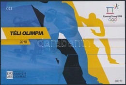 ** 2018 Téli Olimpia PyeongChang Emlékív No 021 Sorszámmal - Autres & Non Classés