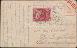 1916 Expressz Képeslap Magyarországra / Express Postcard To Hungary - Sonstige & Ohne Zuordnung