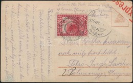 1916 Expressz Képeslap Magyarországra / Express Postcard To Hungary - Autres & Non Classés