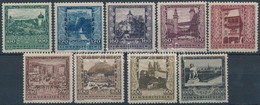 ** 1923 Jólétért, Tartományi F?városok Sor Mi 433-441 - Autres & Non Classés