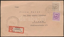 1945 Cenzúrás Ajánlott Levél / Censored Registered Cover - Altri & Non Classificati