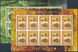 ** 2011 Europa CEPT Erd?k Kisívsor Mi 840 - 841A - Sonstige & Ohne Zuordnung