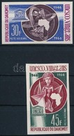 ** 1966 UNESCO Sor 2 Vágott  értéke Mi 290-291 - Autres & Non Classés