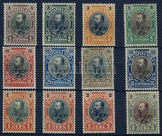 ** 1901 Mi 50-54 + 56-61 Benne / Including 59 I-II - Sonstige & Ohne Zuordnung