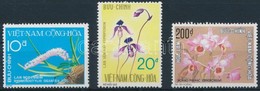 ** 1974 Orchideák Sor Mi 569-571 - Andere & Zonder Classificatie