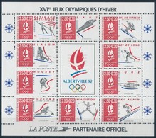 ** 1992 Téli Olimpia Blokk Mi 12 - Other & Unclassified