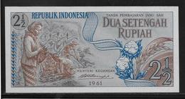 Indonésie - 2 1/2 Rupiah - Pick N°79 - NEUF - Indonésie