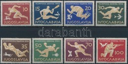 ** 1956 Nyári Olimpia, Melbourne Sor Mi 804-811 - Altri & Non Classificati