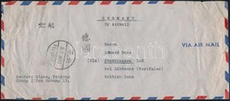 1939 Légi Levél Németországba / Airmail Cover To Germany - Autres & Non Classés