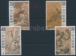 ** 1966 Régi Kínai Festmények Sor Mi 599-602 - Autres & Non Classés