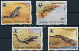 ** 1987 WWF: Krokodil Sor Mi 1063-1066 - Altri & Non Classificati