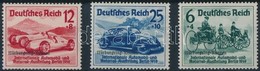 ** 1939 Nürburgring Autóverseny Sor Mi 695-697 - Sonstige & Ohne Zuordnung