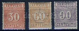 ** 1913 Verrechnungsmarken Mi 6-8 - Altri & Non Classificati