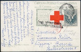 1916 Cenzúrás Képeslap Svájcba / Censored Postcard To Switzerland - Andere & Zonder Classificatie