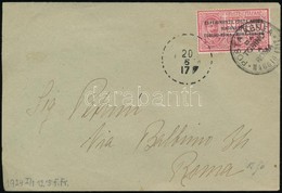 1917 Kísérleti Repülés Levél / Experimental Flight Cover - Autres & Non Classés