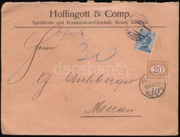 1921 Portós Levél / Postage Due Cover - Altri & Non Classificati