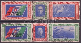 O 1933 Róma-Chicago Repülés Mi 445-446 - Andere & Zonder Classificatie