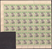 ** 1920 Mi 20 44-es ívdarab /sheet Part, 44 Stamps - Autres & Non Classés