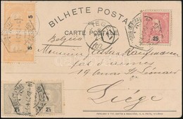 1902 Képeslap Belgiumba / Postcard To Belgium - Autres & Non Classés