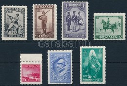 ** 1931 100 éves A Román Hadsereg Sor Mi 406-412 - Andere & Zonder Classificatie