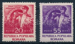 ** 1952 Bányászok Napja Sor Mi 1402-1403 - Andere & Zonder Classificatie