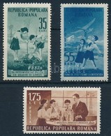 ** 1953 4 éves Az úttör?mozgalom Sor Mi 1425-1427 - Andere & Zonder Classificatie