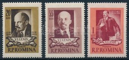 ** 1955 Lenin 85. Születésnapja Sor Mi 1511-1513 - Autres & Non Classés