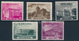 ** 1955 Bukaresti Múzeumok Sor Mi 1519-1523 - Autres & Non Classés