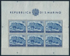 ** 1950 75 éves Az UPU Kisív Mi 439C - Altri & Non Classificati