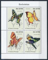 ** 2011 Lepkék Blokk Mi 4905-4908 - Andere & Zonder Classificatie