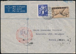 1939 Légi Levél Argentínába / Airmail Cover To Argentina - Other & Unclassified