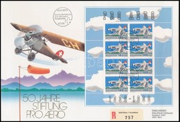 1988 Pro Aero Kisív Mi 1369 FDC-n - Altri & Non Classificati