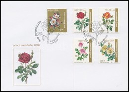 2002 Pro Juventute Sor Mi 1810-1814 FDC-n - Andere & Zonder Classificatie