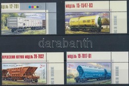 ** 2013 Teherkocsik ívsarki Sor + Kisívsor Mi 1319-1322 - Altri & Non Classificati