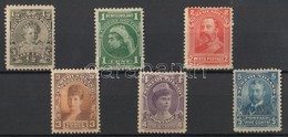 * 1897-1918 Forgalmi Bélyeg Sor/ Definitive Stamp Set Mi 61-66 - Other & Unclassified