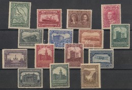 * 1923 Forgalmi Bélyeg Sor/ Definitive Stamp Set Mi 129-143 - Altri & Non Classificati