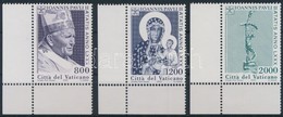 ** 2000 II. János Pál Pápa ívsarki Sor Mi 1338-1340 - Other & Unclassified