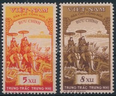 ** 1959 Trung N?vérek Sor Mi 95-96 X - Sonstige & Ohne Zuordnung