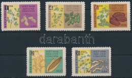 ** 1962 Forgalmi: Mez?gazdasági Termények Sor Mi 231-235 - Altri & Non Classificati