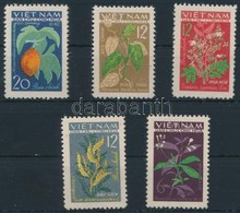 ** 1963 Gyógynövények Sor Mi 287-291 - Autres & Non Classés