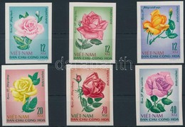 ** 1968 Rózsa Vágott Sor Mi 526-531 U - Altri & Non Classificati