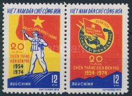 ** 1974 Dien Bien Phu Csata Sor Párban Mi 759-760 - Autres & Non Classés