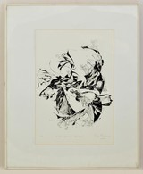 Paul Takacs (1932-2000): Dance. Szitanyomat, Papír, Jelzet, üvegezett Keretben, 48×32 Cm - Sonstige & Ohne Zuordnung