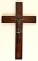 Nagyméret?, Fa Bronz Feszület / Large Crucifix 50x35 Cm - Autres & Non Classés