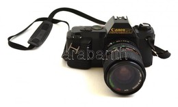 Canon T50 Filmes SLR Fényképez?gép, Maginon-Serie G MC 35-70 Mm F/3.5-4.5 Objektívvel, Elemmel, M?köd?képes állapotban / - Macchine Fotografiche