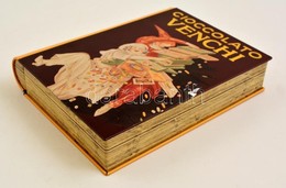 Cioccolato Venchi Könyv Alakú Fém Csokoládés Doboz, 20×16×4 Cm - Autres & Non Classés