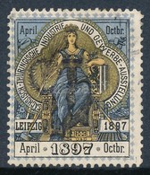 * 1897 Szászország - Thüringiai Ipari és Propaganda Kiállítás Lipcse, Német Levélzáró 'R' - Unclassified