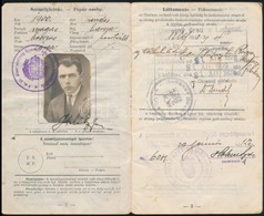 1928 Határszéli útiigazolvány Magyar-csehszlovák Viszonylatra, Somosk?újfalui Lakos Részére - Unclassified